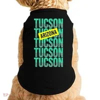 Tucson Arizona Repeat Logo Doggie Tank thumb 0