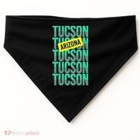 Tucson Arizona Repeat Logo USA-Made Doggie Bandana thumb 0