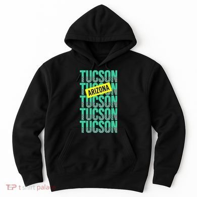 Tucson Arizona Repeat Logo Hoodie