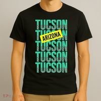 Tucson Arizona Repeat Logo T-Shirt thumb 3
