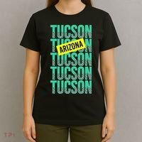 Tucson Arizona Repeat Logo T-Shirt thumb 4