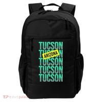 Tucson Arizona Repeat Logo Backpack thumb 0