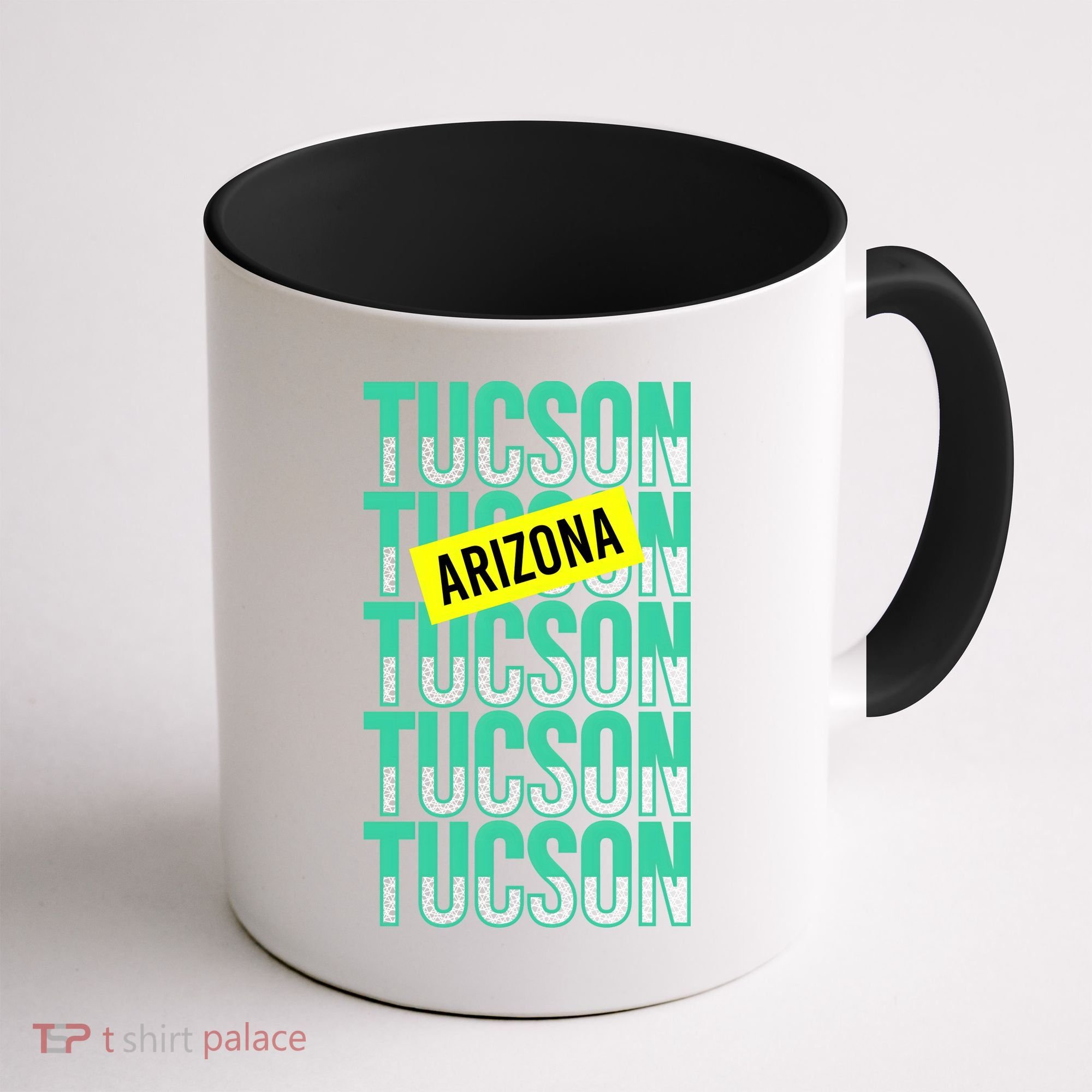 Tucson Arizona Repeat Logo Coffee Mug