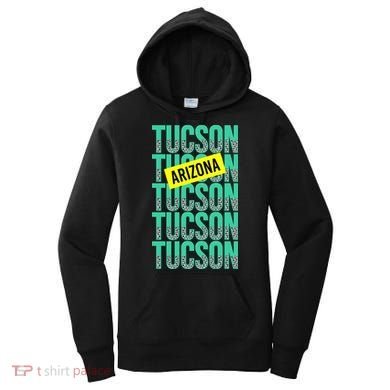 Tucson Arizona Repeat Logo Women's Hoodie