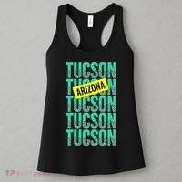 Tucson Arizona Repeat Logo Women's Tank Top thumb 3
