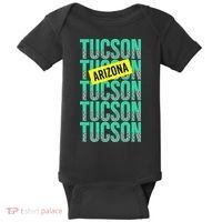 Tucson Arizona Repeat Logo Baby Bodysuit thumb 0