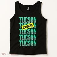 Tucson Arizona Repeat Logo Tank Top thumb 2