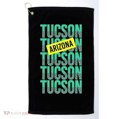 Tucson Arizona Repeat Logo Golf Towel