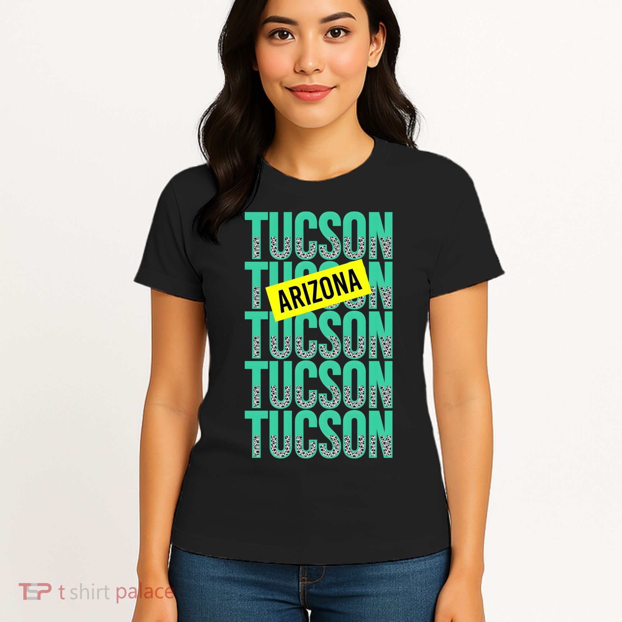 Tucson Arizona Repeat Logo Women's T-Shirt
