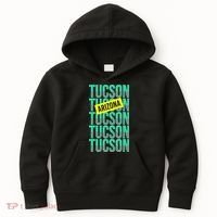Tucson Arizona Repeat Logo Kids Hoodie thumb 0