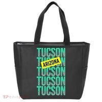 Tucson Arizona Repeat Logo Tote Bag thumb 0