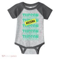 Tucson Arizona Repeat Logo Infant Baby Jersey Bodysuit thumb 0