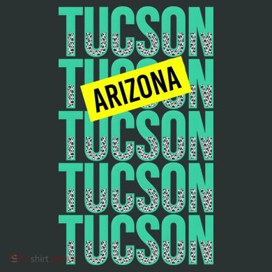 Tucson Arizona Repeat Logo Infant Baby Jersey Bodysuit