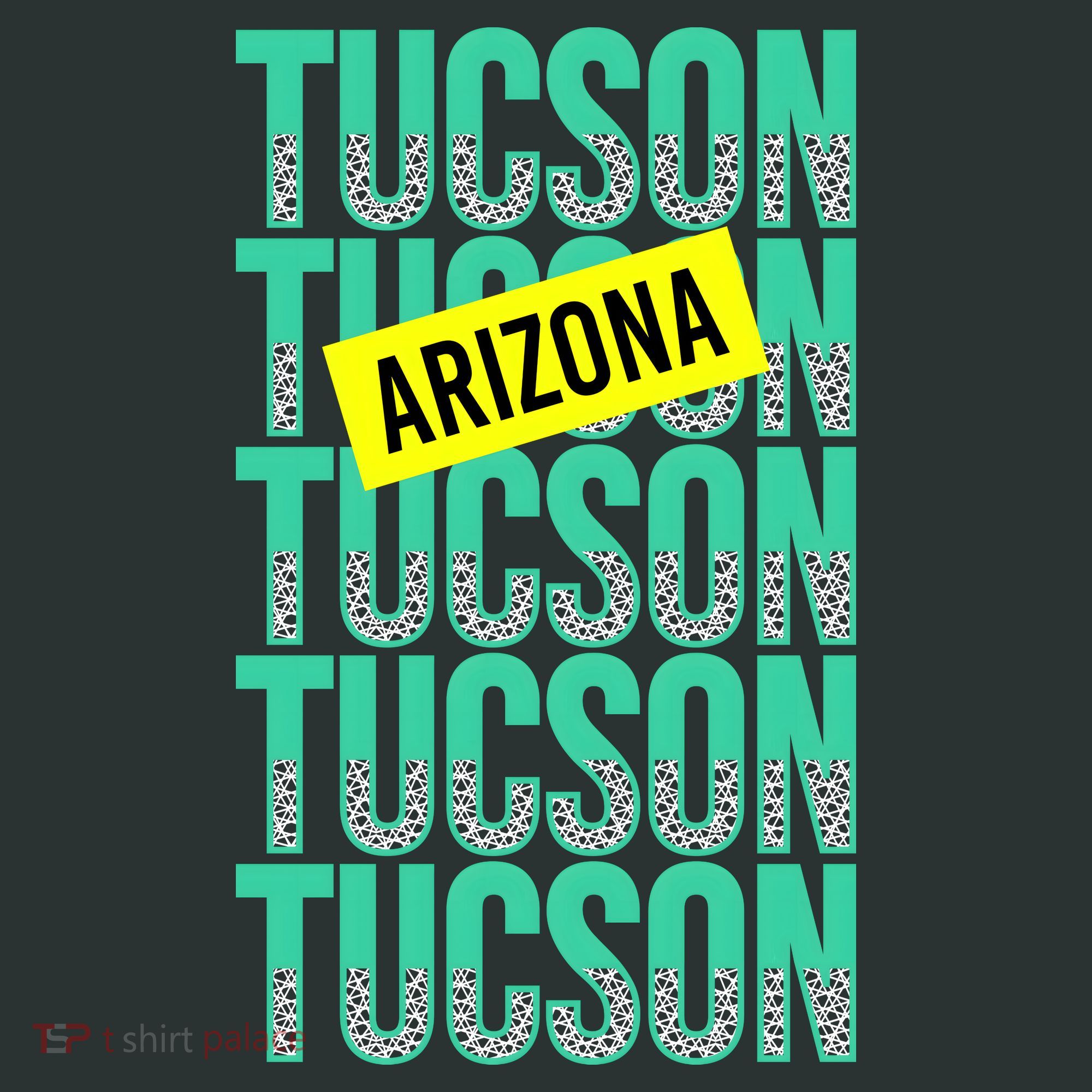 Tucson Arizona Repeat Logo Infant Baby Jersey Bodysuit