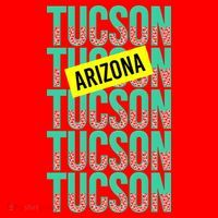 Tucson Arizona Repeat Logo Santa Hat thumb 1