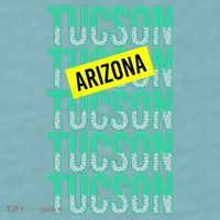 Tucson Arizona Repeat Logo Sueded Cloud Jersey T-Shirt thumb 2