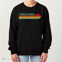 Tuscaloosa Alabama Retro Sunset Women's Sweatshirt thumb 0