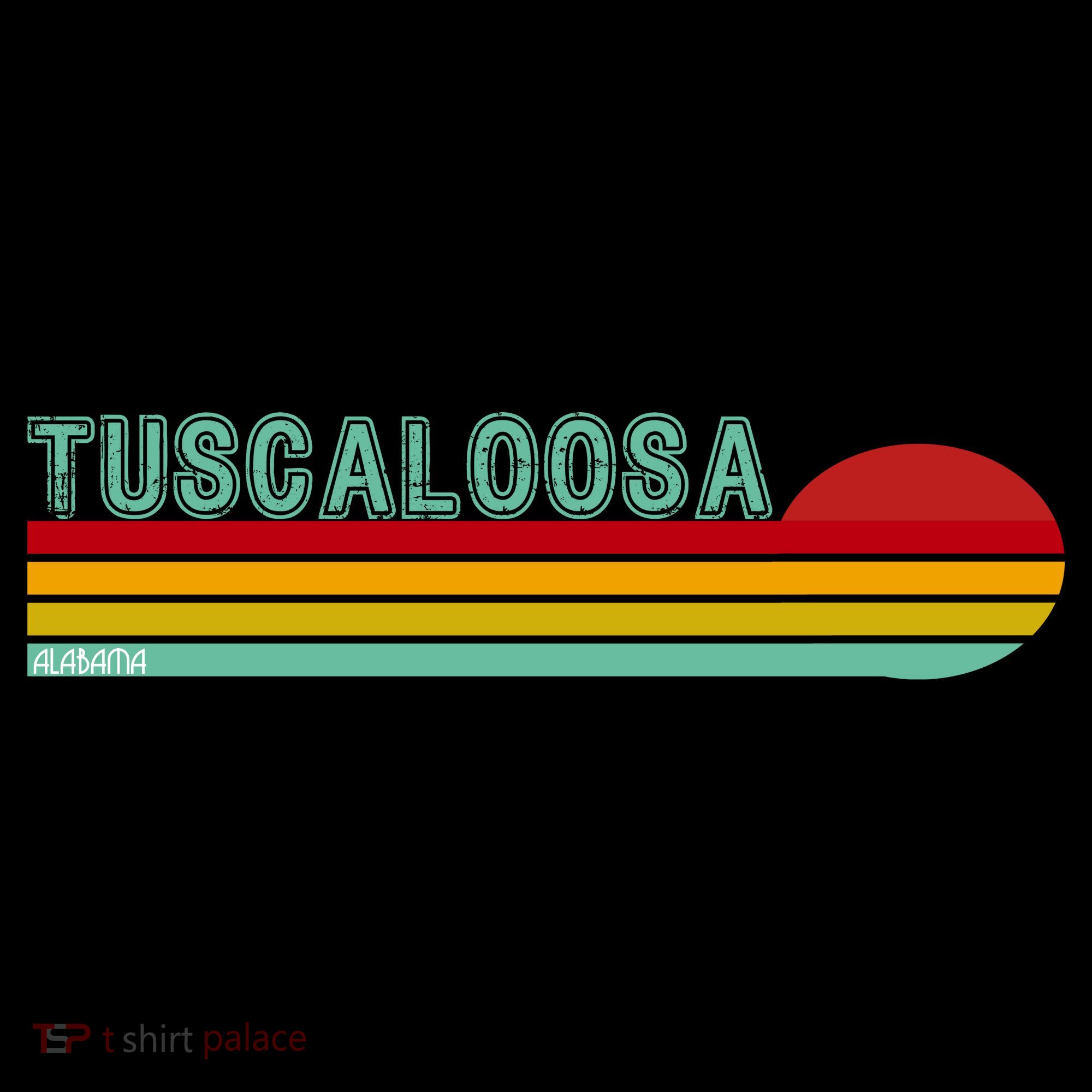 Tuscaloosa Alabama Retro Sunset Coffee Mug
