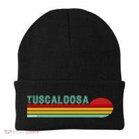 Tuscaloosa Alabama Retro Sunset Beanie thumb 0