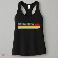 Tuscaloosa Alabama Retro Sunset Women's Tank Top thumb 3
