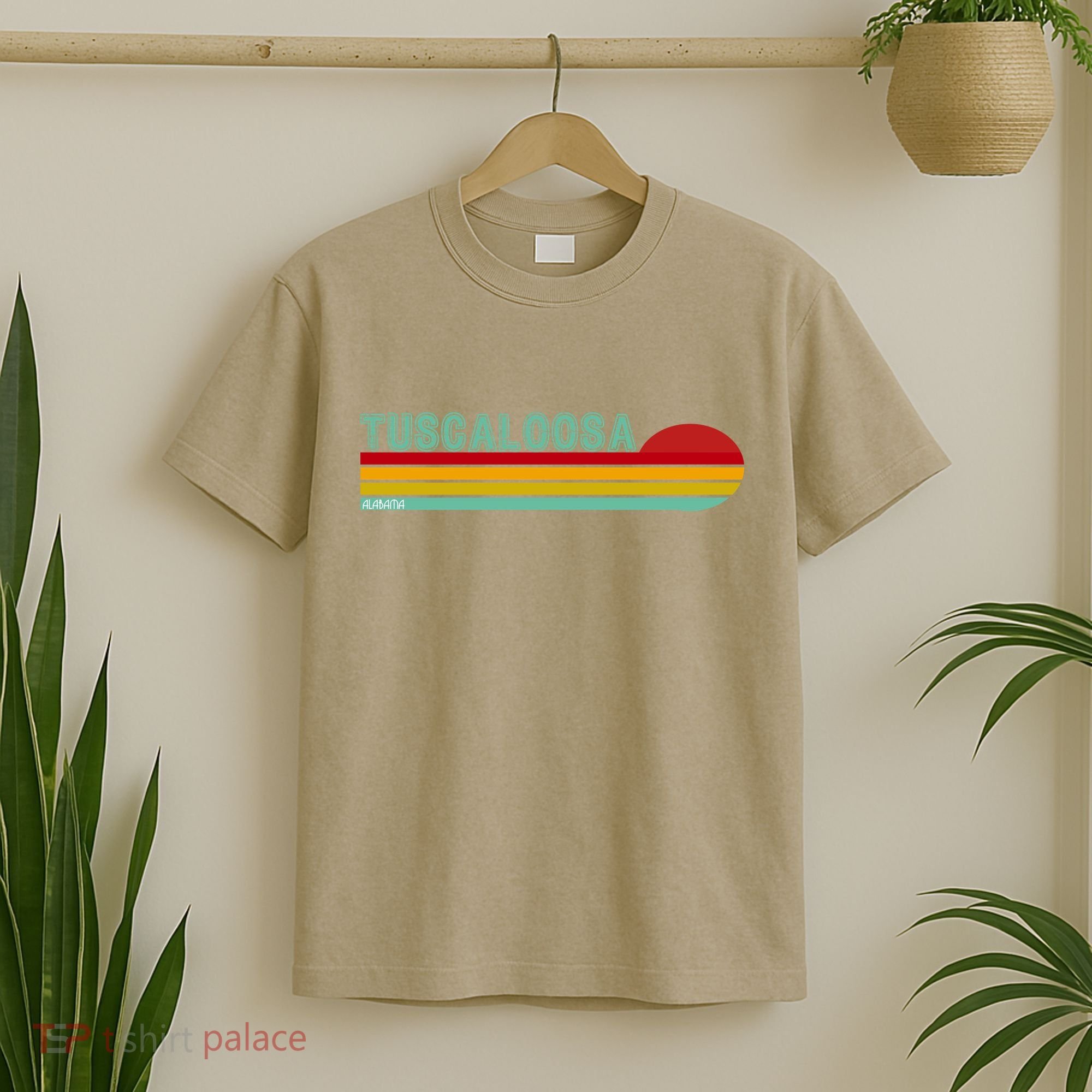 Tuscaloosa Alabama Retro Sunset T-Shirt