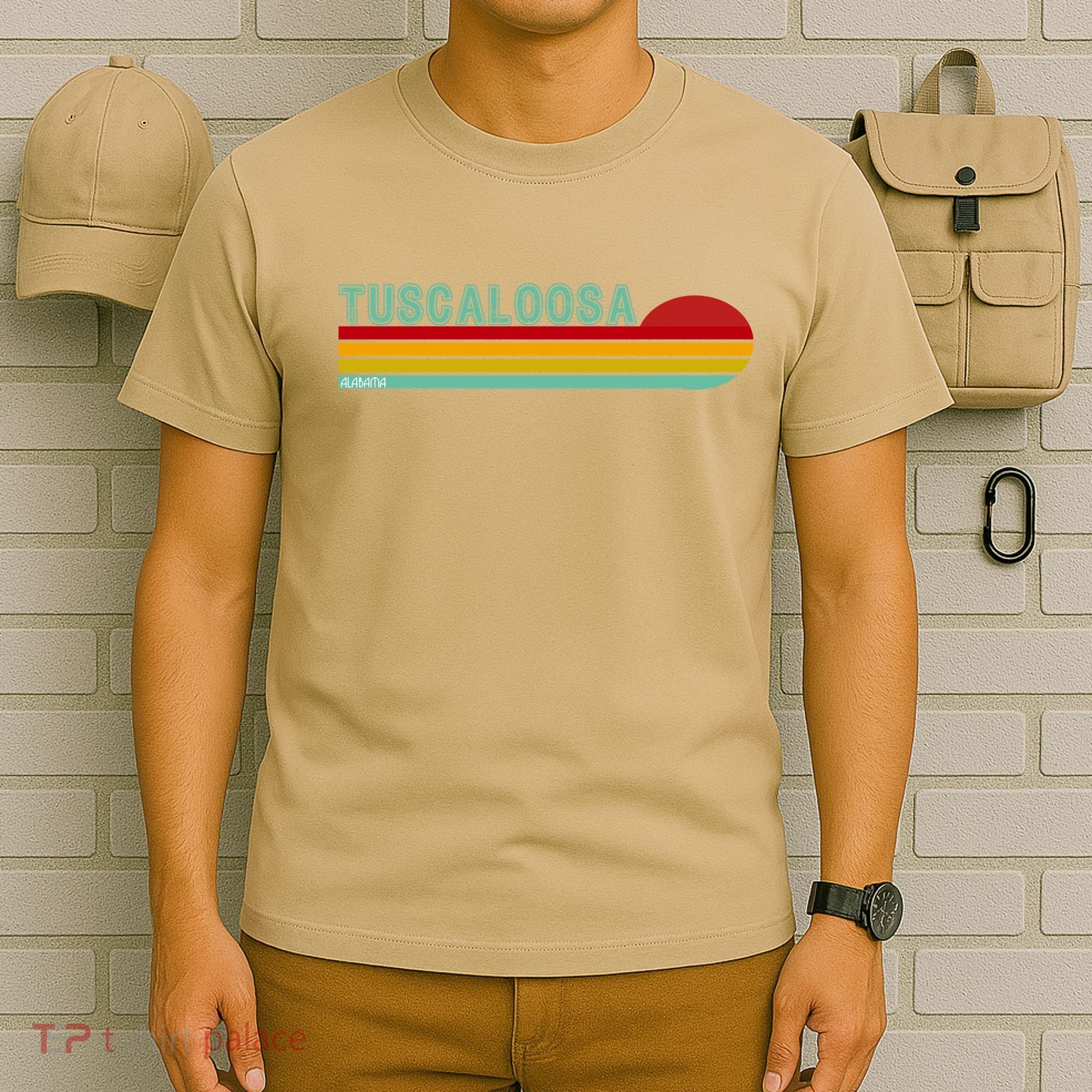 Tuscaloosa Alabama Retro Sunset T-Shirt