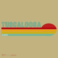 Tuscaloosa Alabama Retro Sunset T-Shirt thumb 7