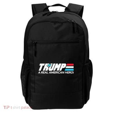 Trump A Real American Hero Backpack