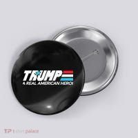 Trump A Real American Hero Button thumb 0