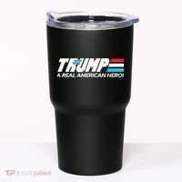 Trump A Real American Hero Tumbler thumb 0