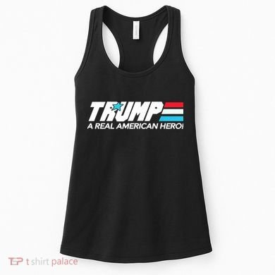 Trump A Real American Hero Women's Tank Top