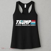 Trump A Real American Hero Women's Tank Top thumb 3