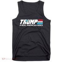 Trump A Real American Hero Tank Top thumb 0