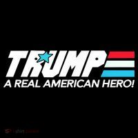 Trump A Real American Hero Women's T-Shirt thumb 6