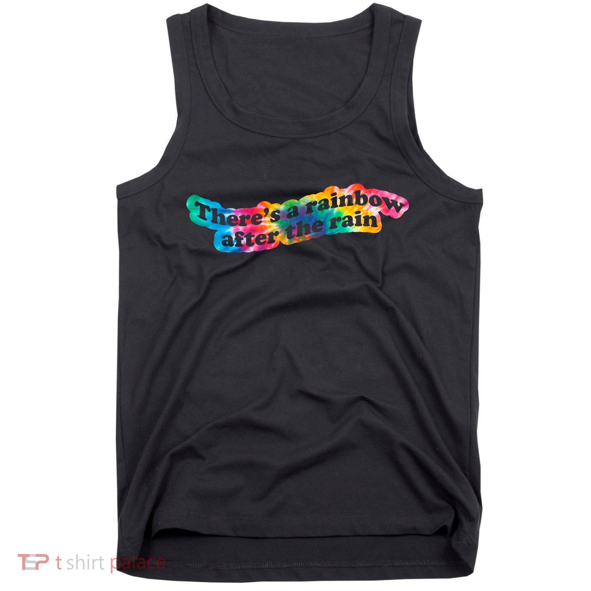There's A Rainbow After The Rain Mental Health Awareness Tank Top
