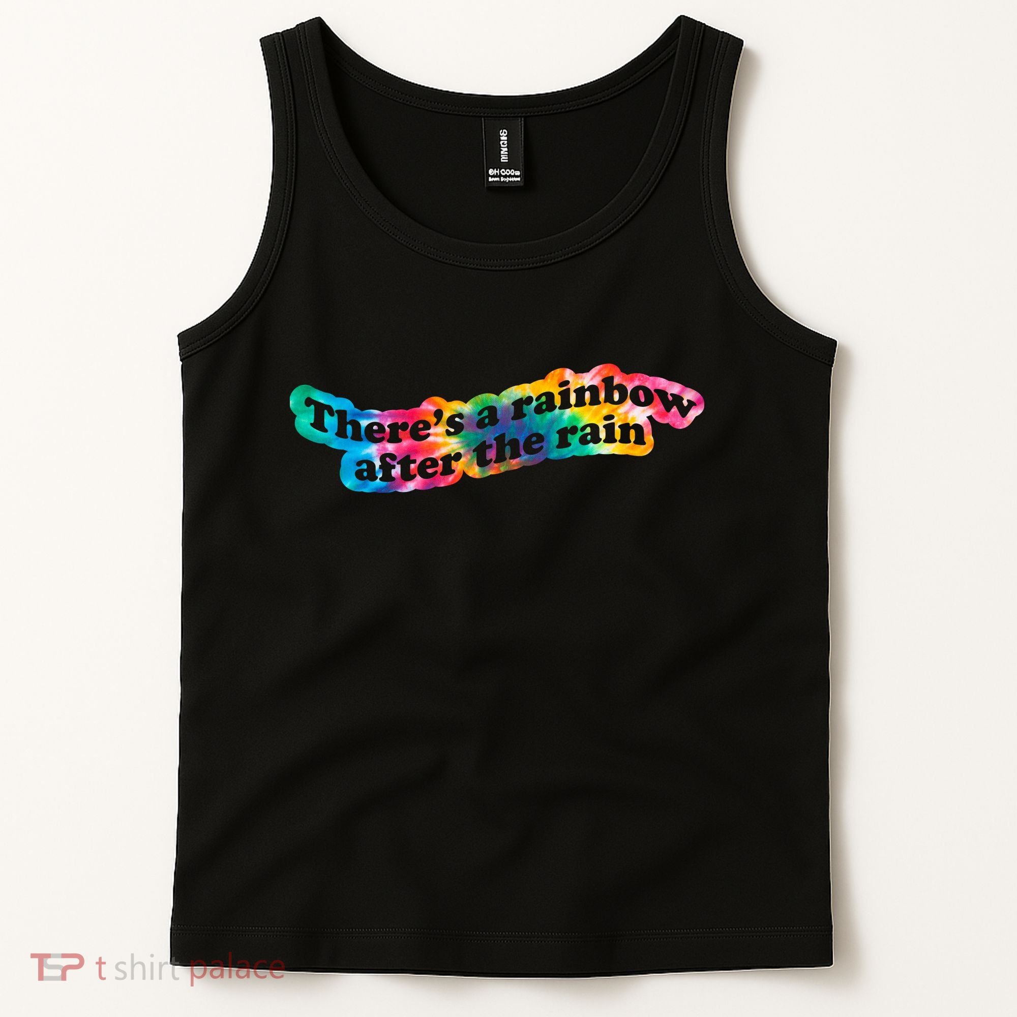 There's A Rainbow After The Rain Mental Health Awareness Tank Top