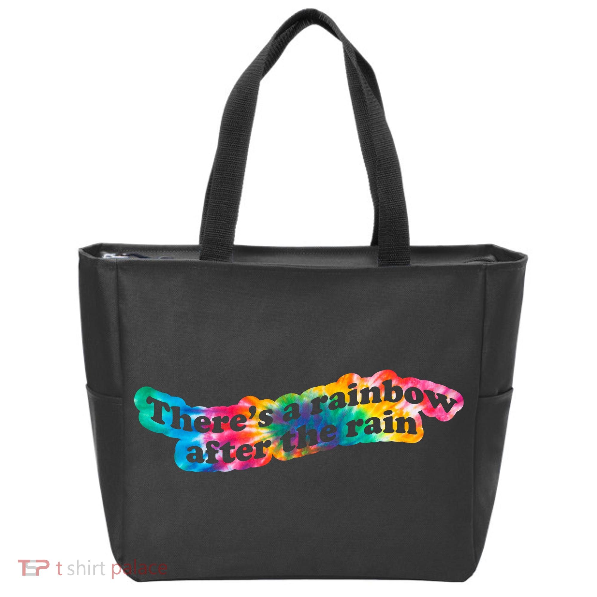 There's A Rainbow After The Rain Mental Health Awareness Tote Bag