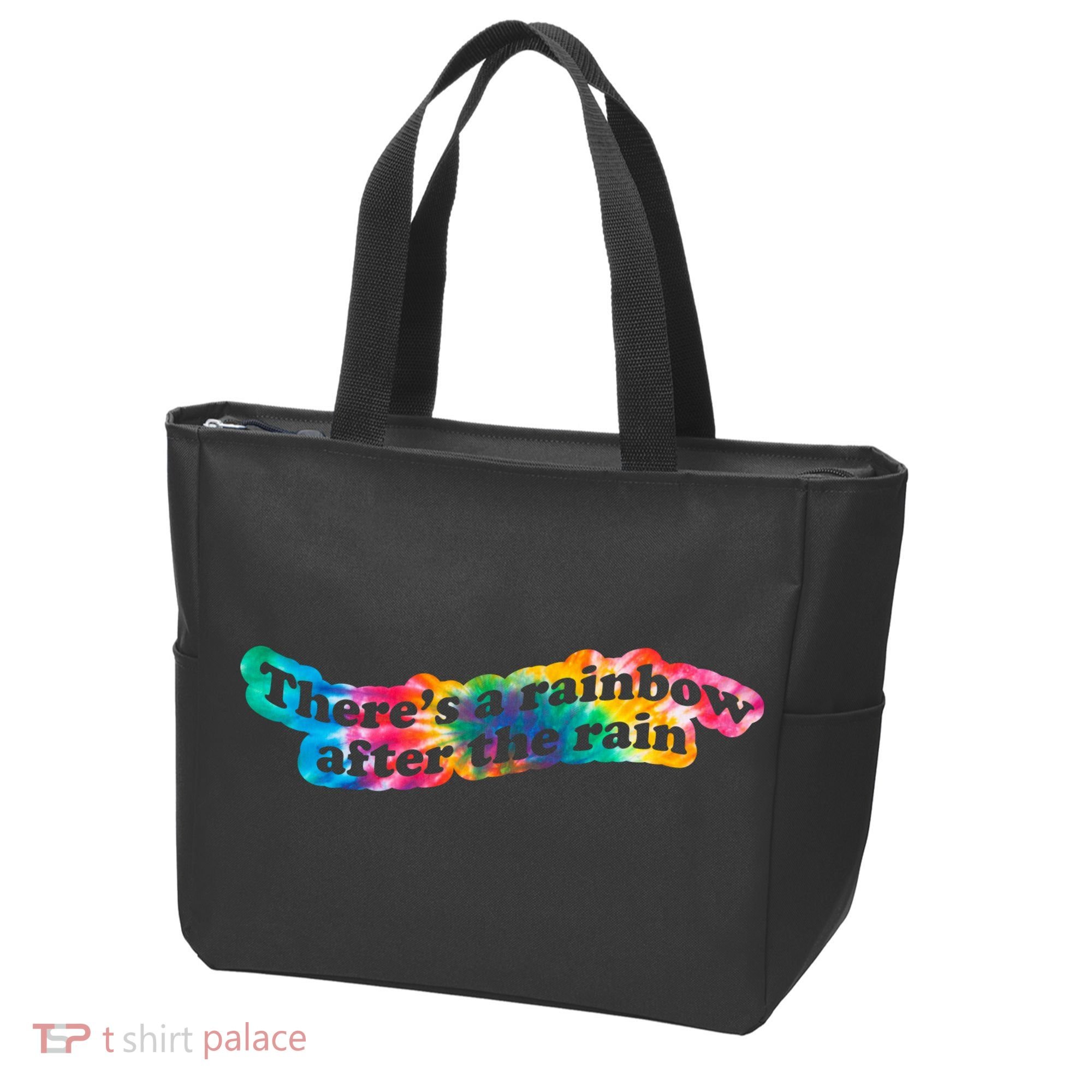 There's A Rainbow After The Rain Mental Health Awareness Tote Bag