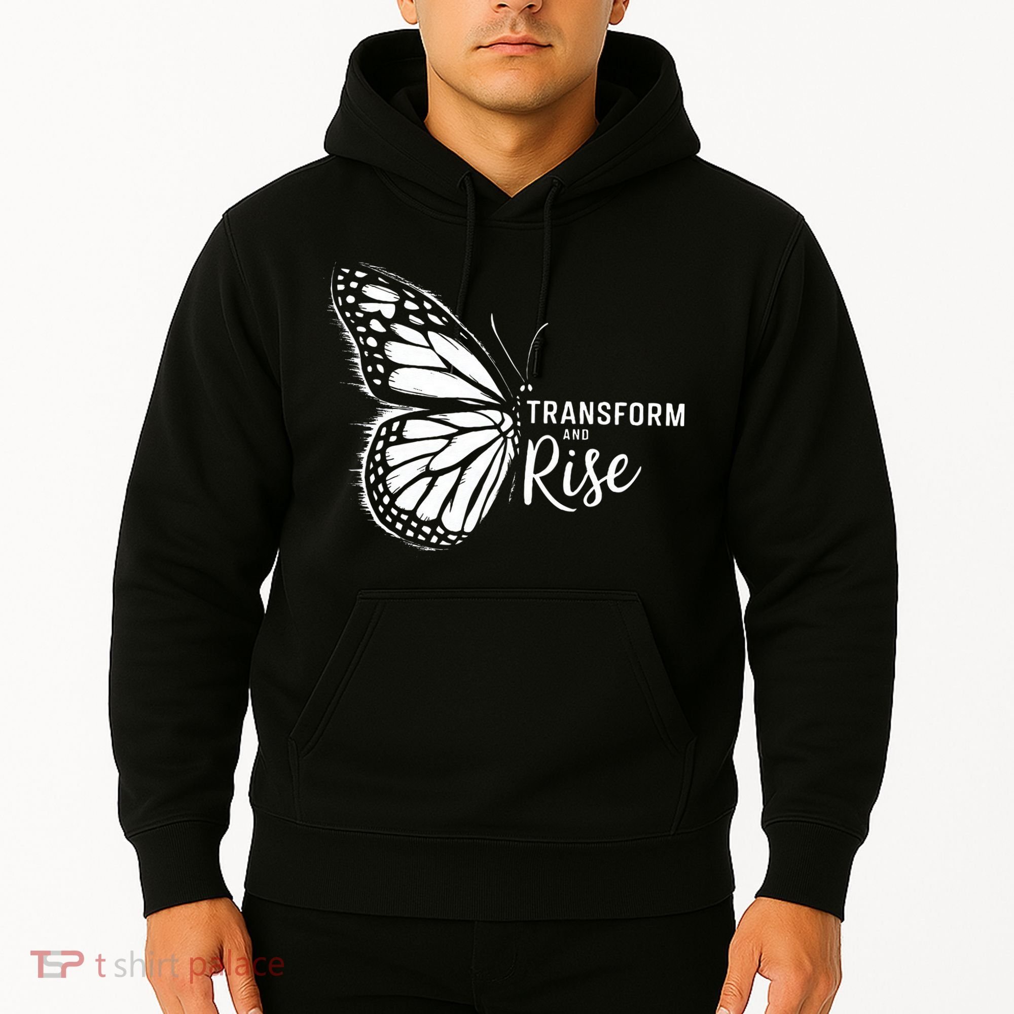 Transform And Rise Inspiring Butterfly Hoodie