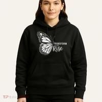 Transform And Rise Inspiring Butterfly Hoodie thumb 5