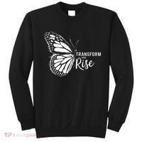 Transform And Rise Inspiring Butterfly Sweatshirt thumb 0
