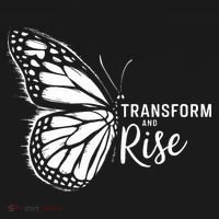 Transform And Rise Inspiring Butterfly T-Shirt thumb 7