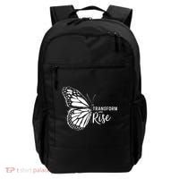Transform And Rise Inspiring Butterfly Backpack thumb 0