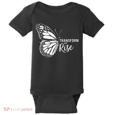 Transform And Rise Inspiring Butterfly Baby Bodysuit