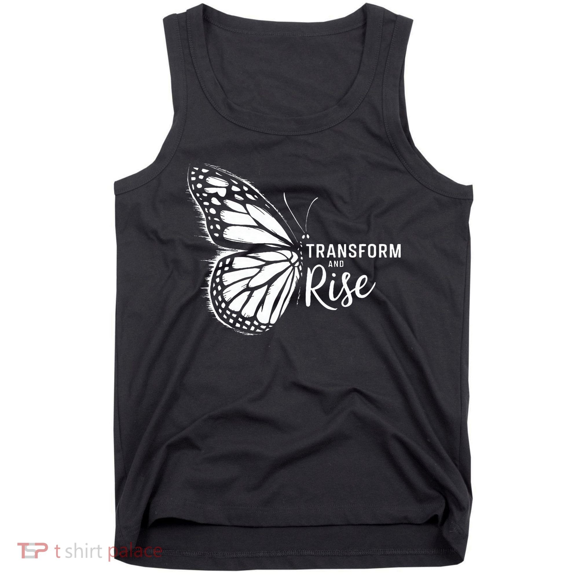 Transform And Rise Inspiring Butterfly Tank Top