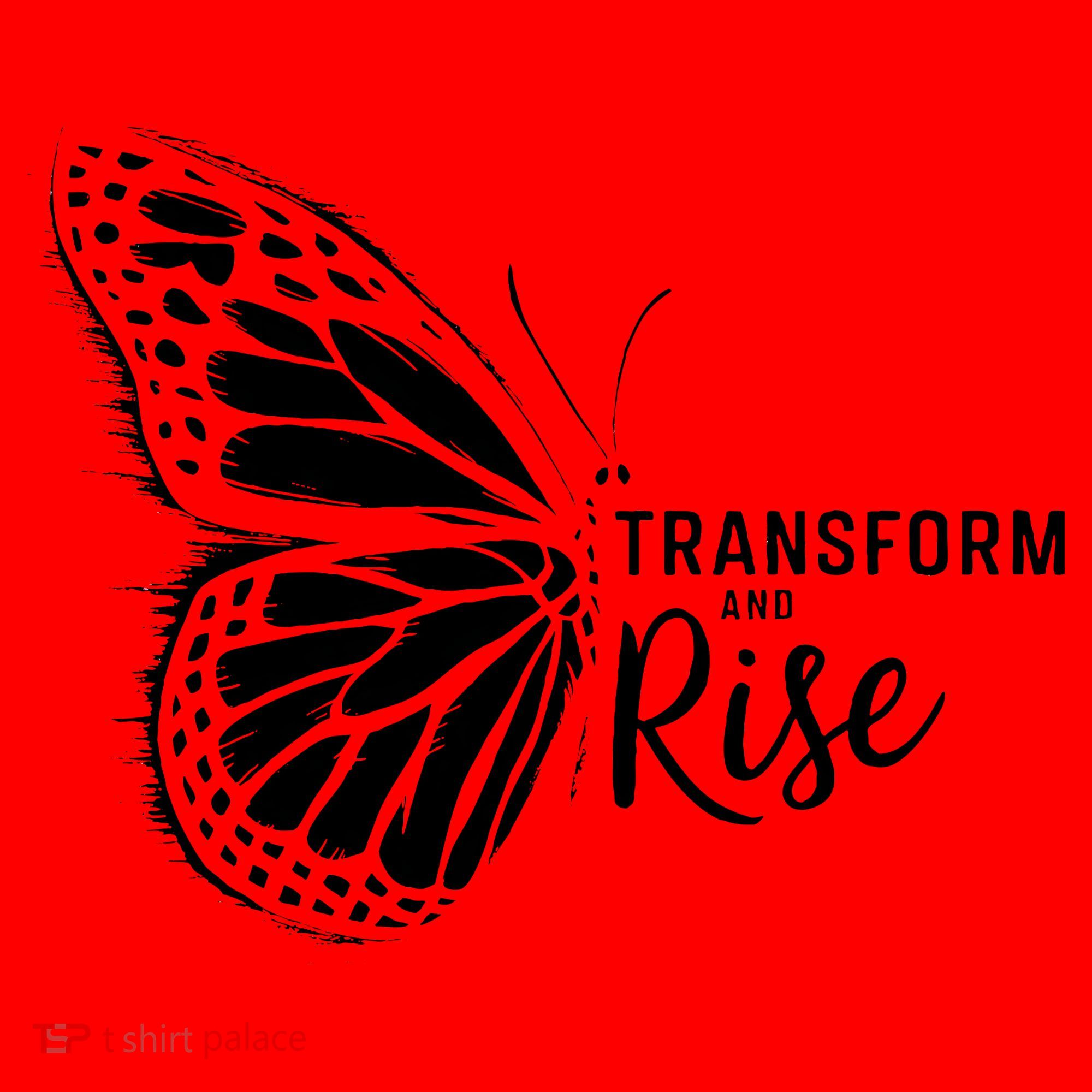 Transform And Rise Inspiring Butterfly Santa Hat