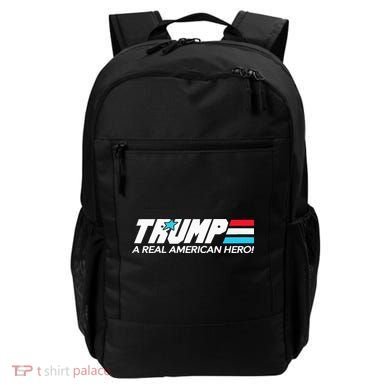 Trump A Real American Hero Backpack