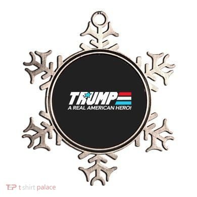 Trump A Real American Hero Ornament
