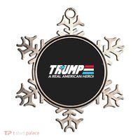Trump A Real American Hero Ornament thumb 0