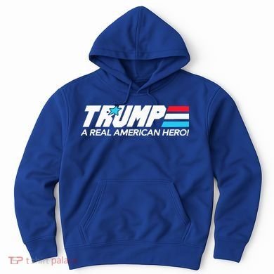 Trump A Real American Hero Hoodie